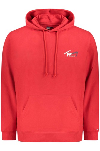 Felpa tommy hilfiger rosso - felpa,