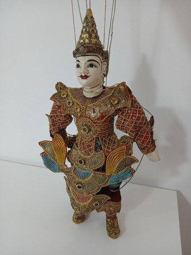Burattino marionetta birmana - marionetta,