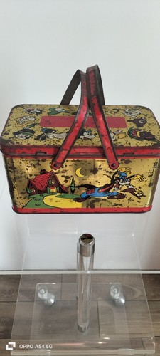 Scatola latta walt - walt, disney
