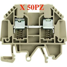 Weidmüller 9537450000 WDU 6 Morsetto componibile Beige 50 pz.