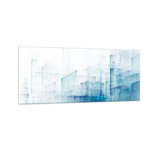 Quadro vetro 100x40cm 3d - vetro,