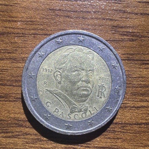 Moneta euro pascoli 2012 - moneta, 2