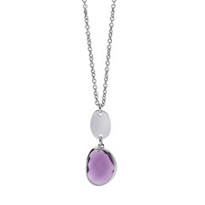 Collana in acciaio con