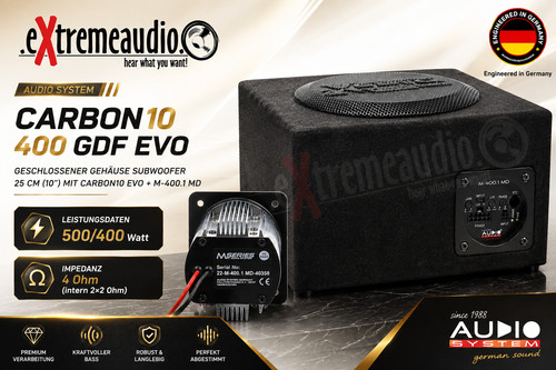 Sistema audio carbon10 400 - audio,