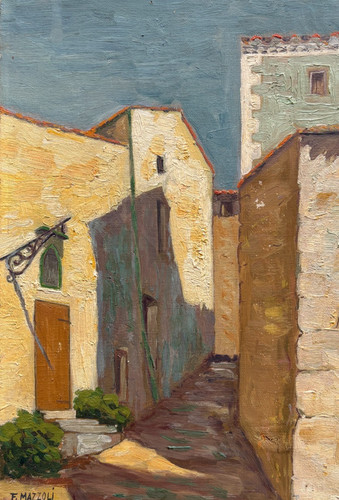 Vista sulla città - ,, case
