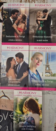 Lotto libri harmony - lotto, 5