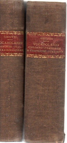 Vocabolario italiano francese - vocabolario,