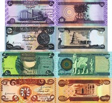 IRAQ - Lotto 4 banconote