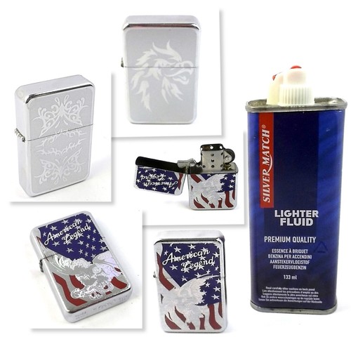 Accendino benzina tipo zippo - a,
