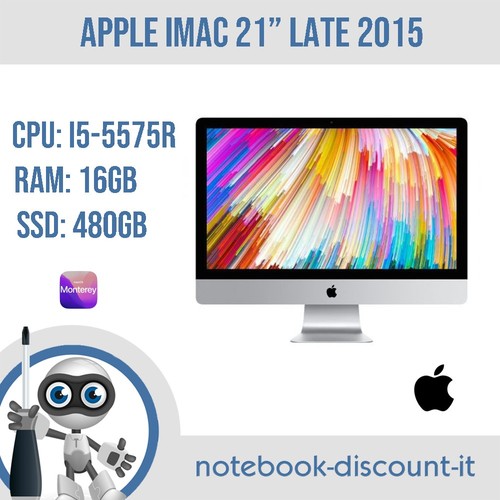 Apple imac 2015 - 21", cpu