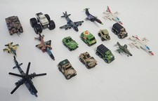 Galoob Micro Machines Lotto Veicoli Misti Aerei Militari Jeep Elicotteri Auto