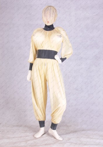 Body tuta lattice gomma - ,