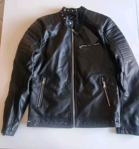 Giacca uomo ecopelle nero - uomo,