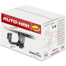 Gancio di traino estraibile orizzontale per Fiat Doblo 223 2005-2009