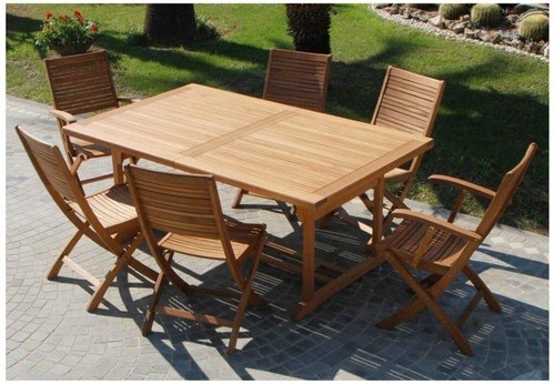 Tavolo texas giardino legno - giardino,