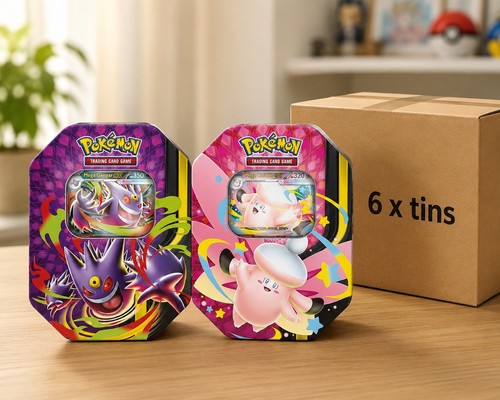 Pokémon mega moonlit tins - mega,