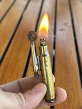 Accendino Antico Trench Art Briquet Lighter
