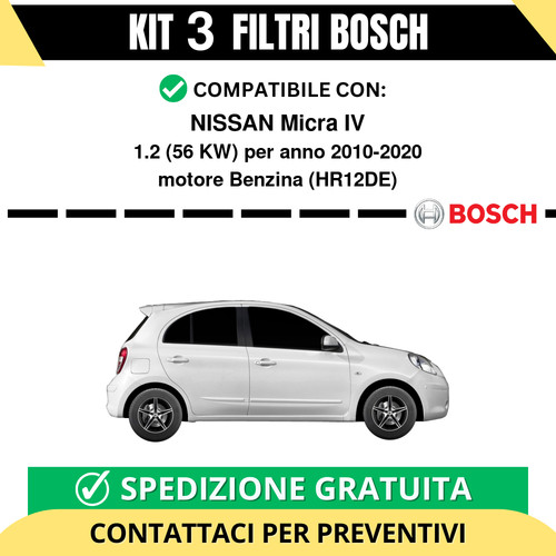 Kit bosch filtri - kit,