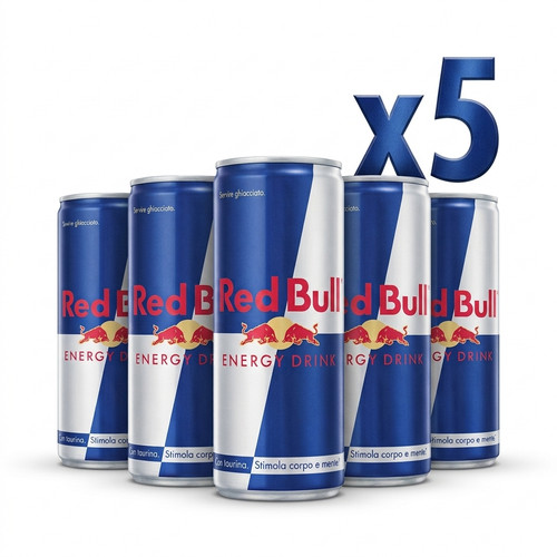 Red bull energy - red, drink