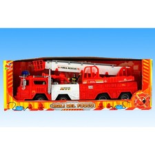 CAMION DEI POMPIERI MODELLINO LUNGHEZZA 66 CM CON LUCI E SUONI
