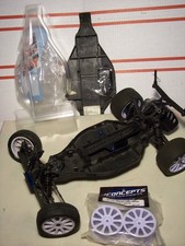 rullo passeggino team associato rc10 b4 factory team 2wd con extra, carrozzeria nuova