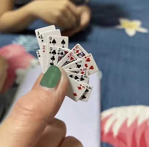 Mini mazzo carte gioco - mazzo, di