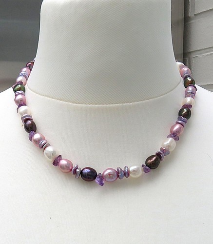 Collana perle acqua dolce - di,