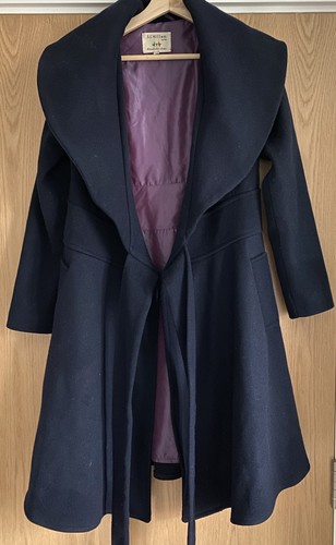 Cappotto donna navy wrap - donna,