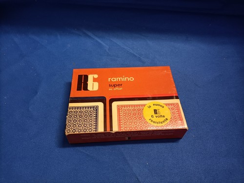 Mazzo carte vintage - r6,
