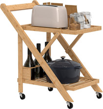 Carrello Da Cucina a 2 Livelli