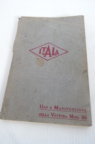 Manuale uso manutenzione itala - uso,