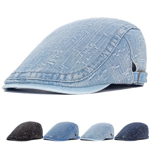 Berretto uomo denim - uomo, newsboy