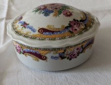 Porta Cioccolatini Portagioie Scatola LIMOGES PORCELLANA 1990