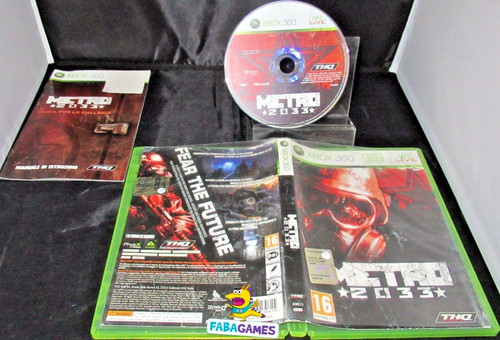 Xbox 360 metro 2033 per - xbox,