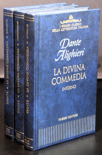 Divina commedia 3 volumi - la,