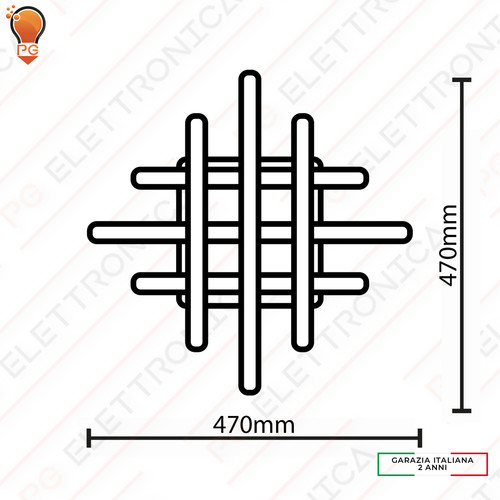 Plafoniera soffitto interna - plafoniera,