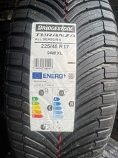 Treno completo 4 pneumatici 4 stagioni M+S 225/45/17 94W XL  Bridgestone