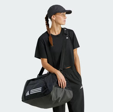 Borsone ADIDAS Essentials 3-Stripes IP9862 NERO BLACK DUFFLE S ORIGINALE