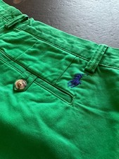 Pantaloni Corti Polo Ralph Lauren Verdi cotone taglia 30 (S) PERFETTE CONDIZIONI