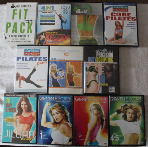 Workout dvd lot dance - 11,