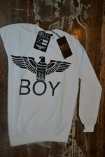 Felpa bianca Boy London