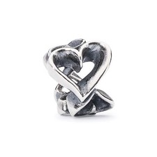 AUTHENTIC TROLLBEADS ORIGINAL SILVER HEARTS GALORE TAGBE-10040 AMORE INFINITO