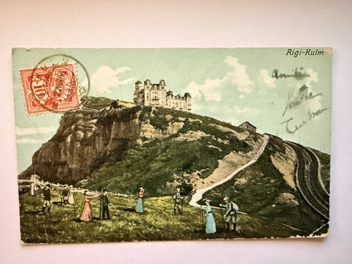 Rigi kulm foto storica - foto, mappa