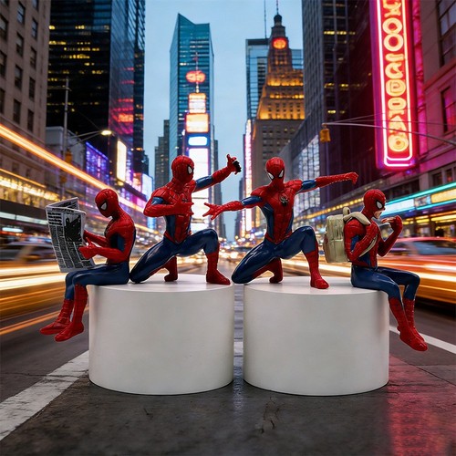 Spiderman action figure - spiderman,