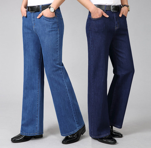 Pantaloni denim fondo - , a