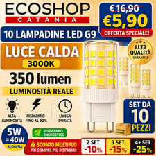 10x lampada led - lampada, g9