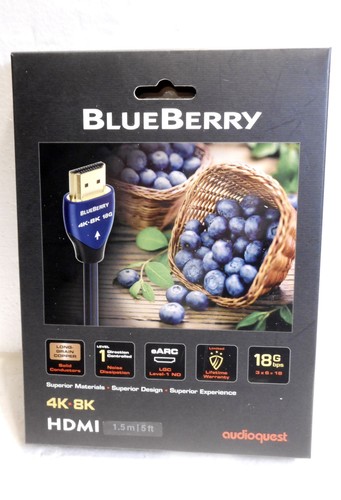 Audioquest blueberry m - blueberry, 1,5