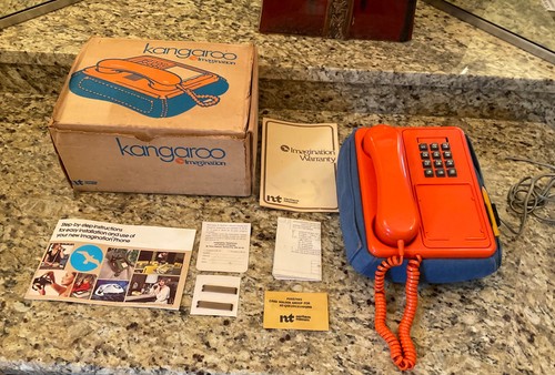 Telefono vintage kangaroo - telefono,