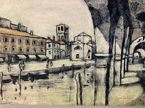 Incisione victor viko venezia - incisione,