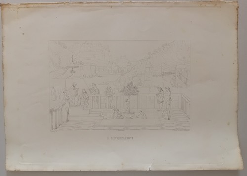 Antica incisione - antica,